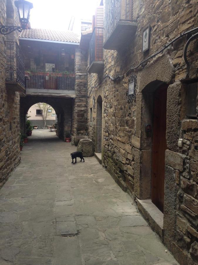 Vistas A La Montana En Un Pueblo Con Encanto. El Pueyo de Araguas Bagian luar foto
