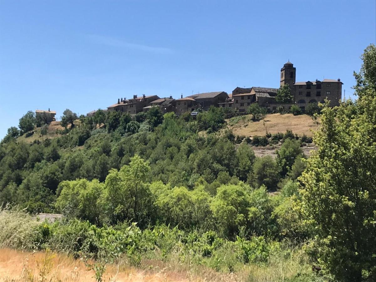 Vistas A La Montana En Un Pueblo Con Encanto. El Pueyo de Araguas Bagian luar foto